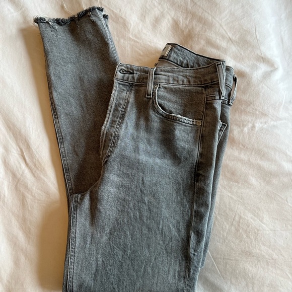 Agolde Nico High Rise Slim jeans in Risk - Picture 4 of 4